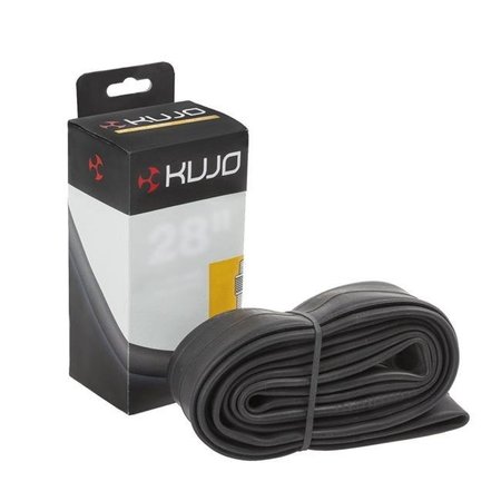 Kujo Kujo 553025 26 x 1.75 - 2.125 & 35 mm Schrader American Bicycle Tube; Black 553025